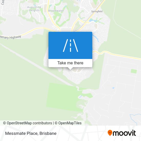 Messmate Place map