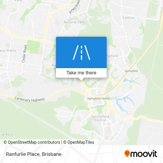 Mapa Ranfurlie Place