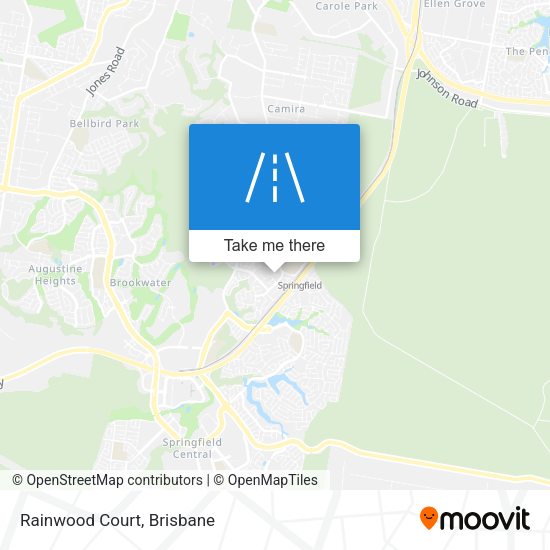 Rainwood Court map