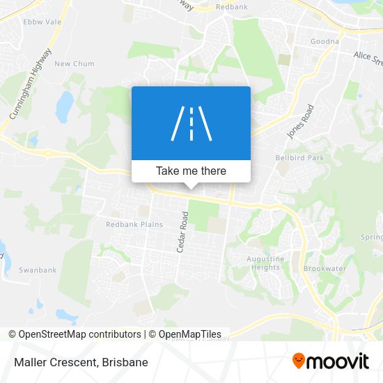 Maller Crescent map