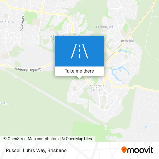Russell Luhrs Way map