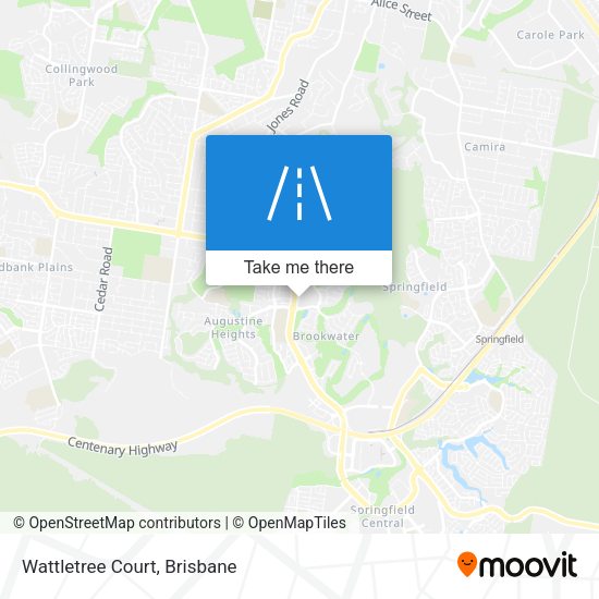 Wattletree Court map