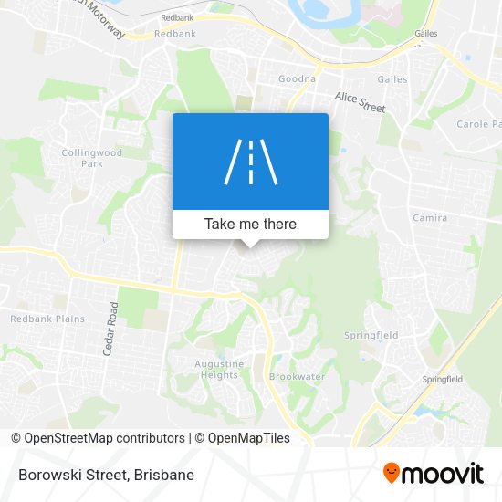 Borowski Street map