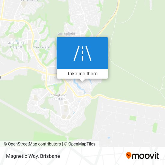 Magnetic Way map