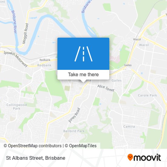 St Albans Street map