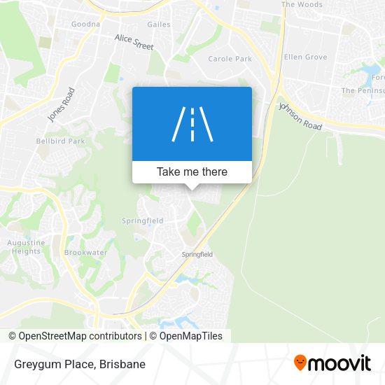 Greygum Place map