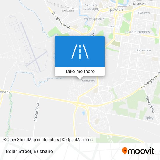 Belar Street map