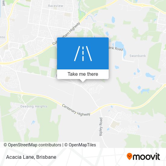 Acacia Lane map