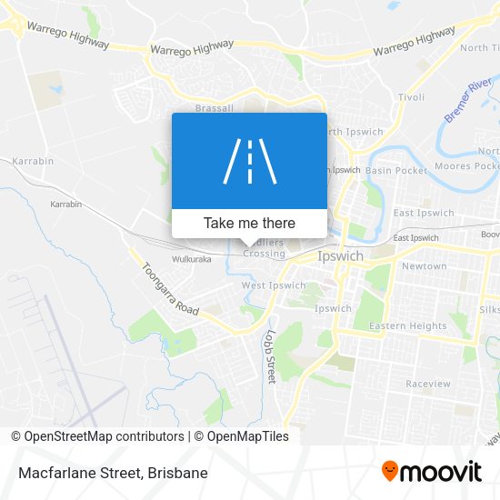Macfarlane Street map