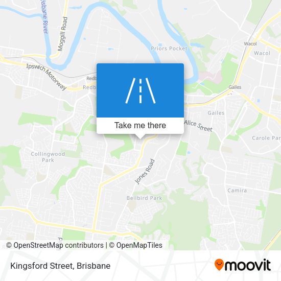 Kingsford Street map