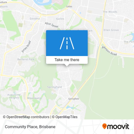 Community Place map