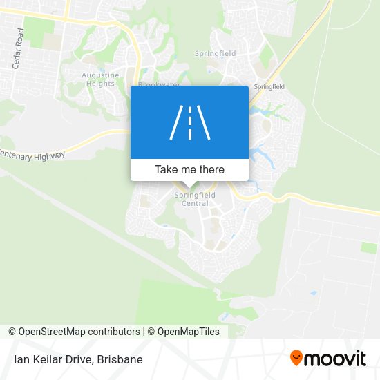 Ian Keilar Drive map