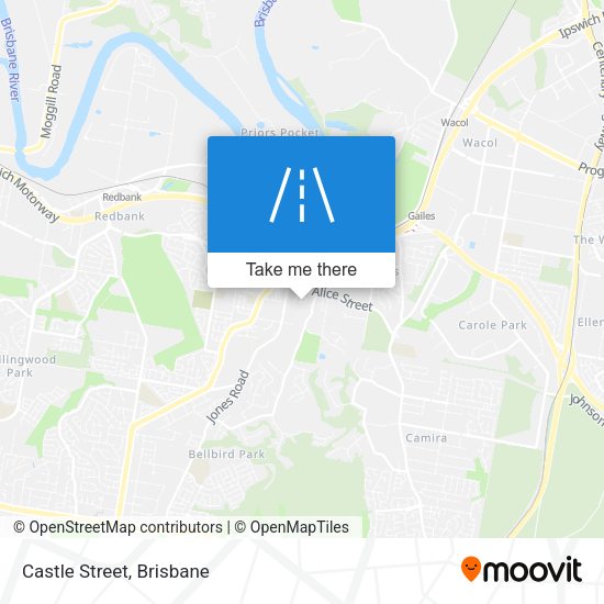 Castle Street map