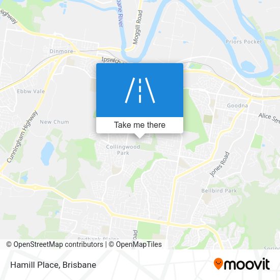 Hamill Place map