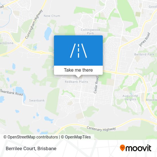 Berrilee Court map