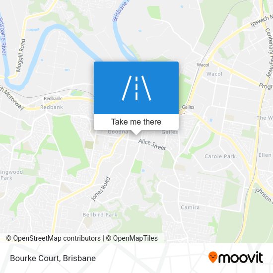 Bourke Court map