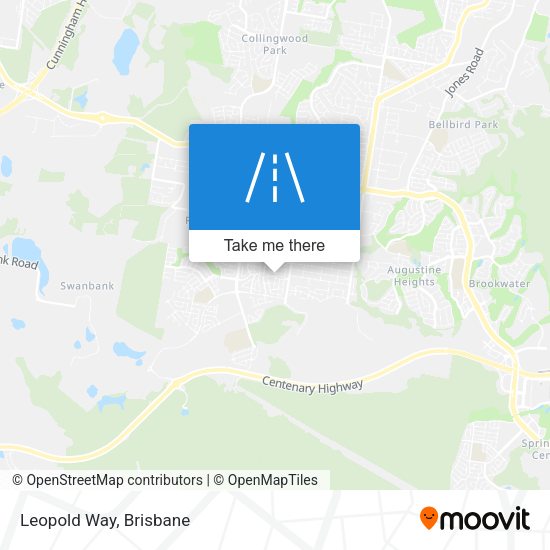 Leopold Way map