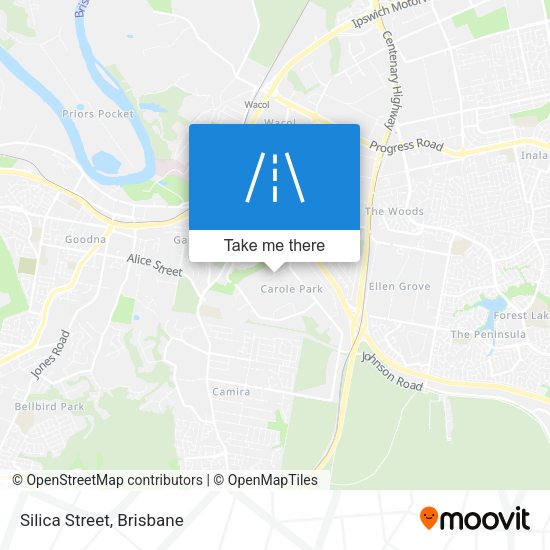 Silica Street map