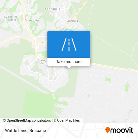 Wattle Lane map