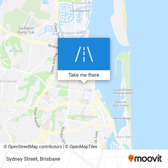 Sydney Street map