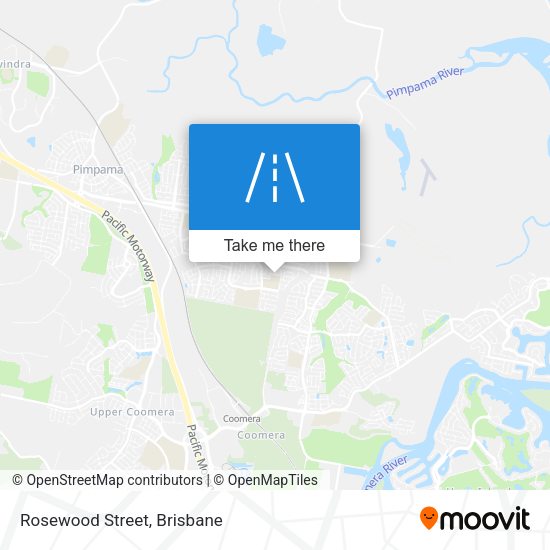 Rosewood Street map