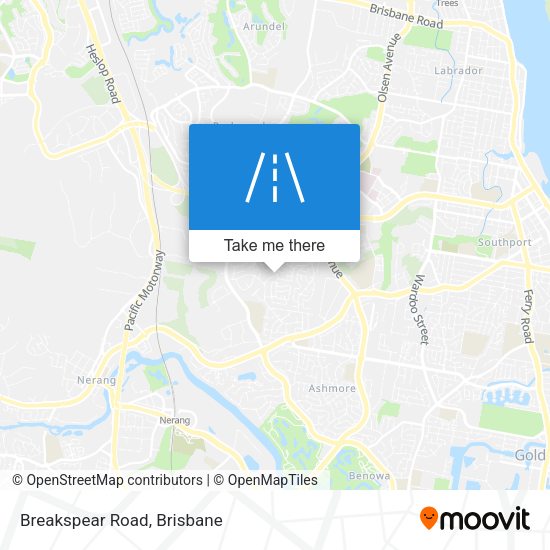 Breakspear Road map