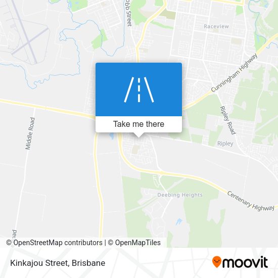 Kinkajou Street map