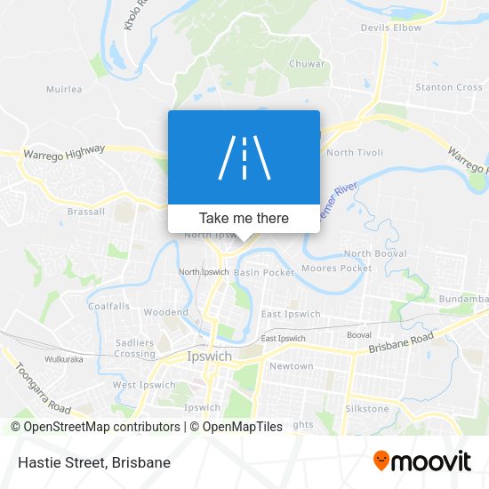 Hastie Street map