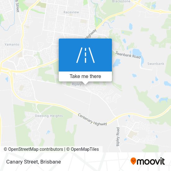 Canary Street map