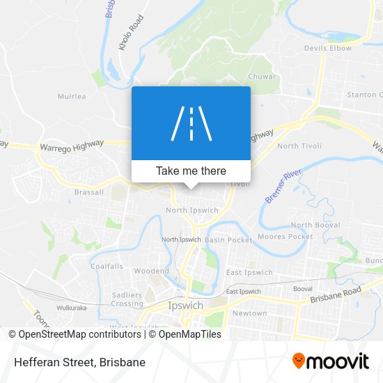 Hefferan Street map