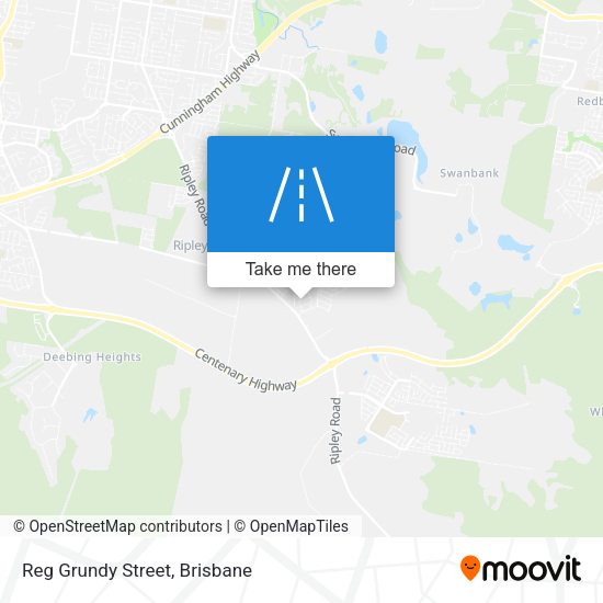 Reg Grundy Street map