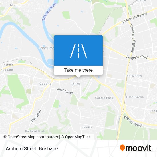 Arnhem Street map