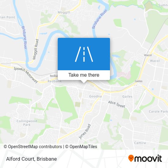 Alford Court map