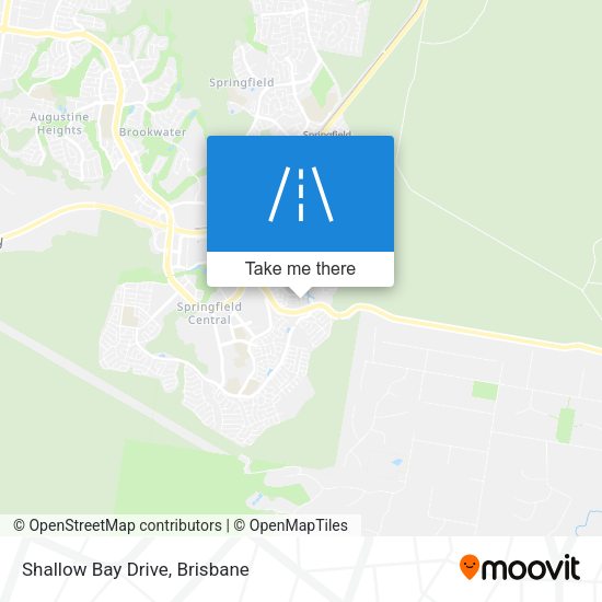 Shallow Bay Drive map