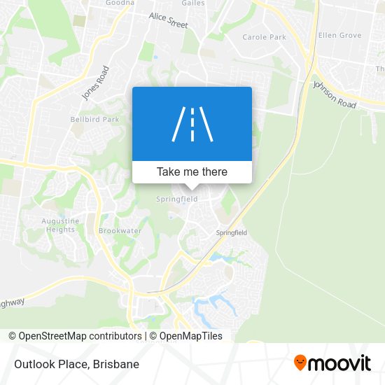 Outlook Place map