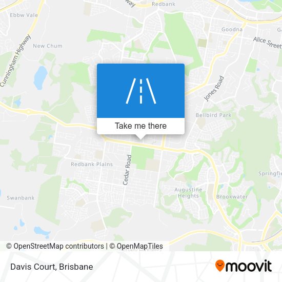Davis Court map