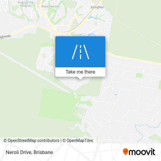 Neroli Drive map