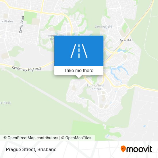 Prague Street map