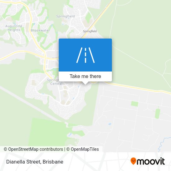 Dianella Street map