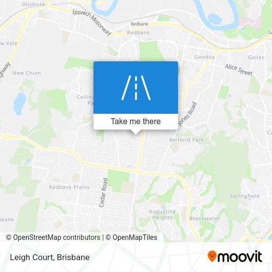 Leigh Court map