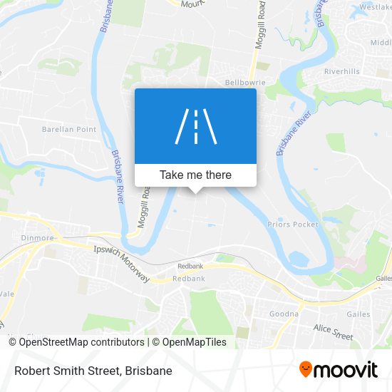 Robert Smith Street map