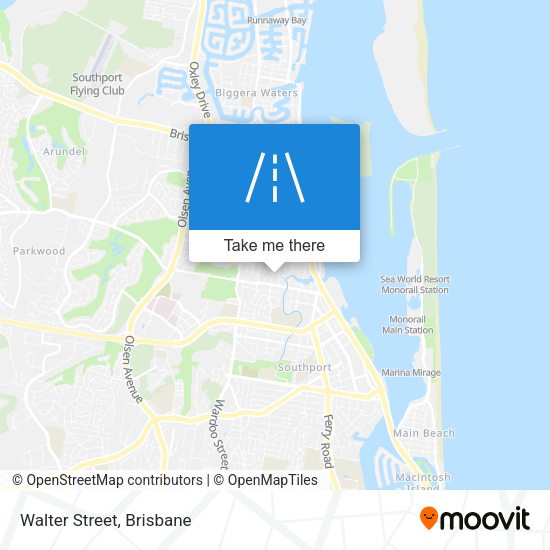 Walter Street map