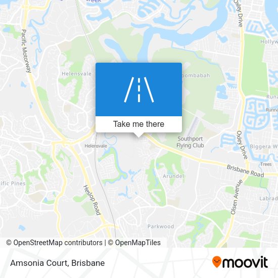 Amsonia Court map
