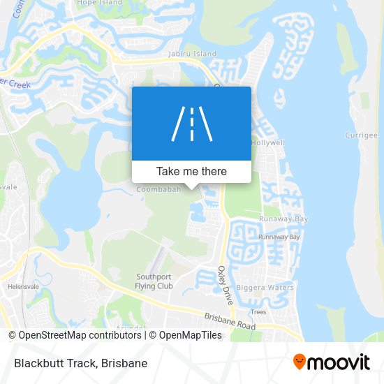 Blackbutt Track map