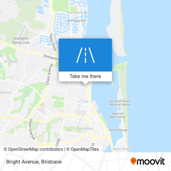 Bright Avenue map
