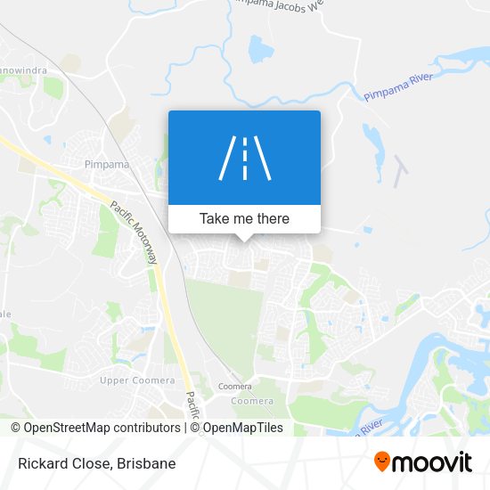 Rickard Close map
