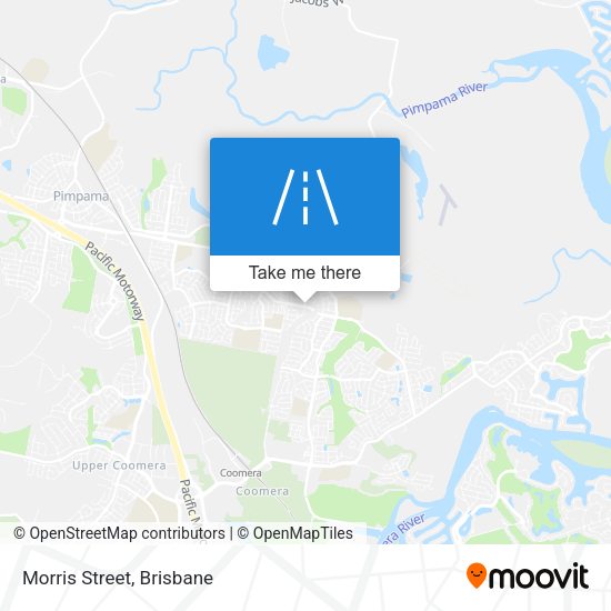 Morris Street map