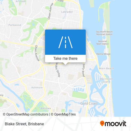 Blake Street map