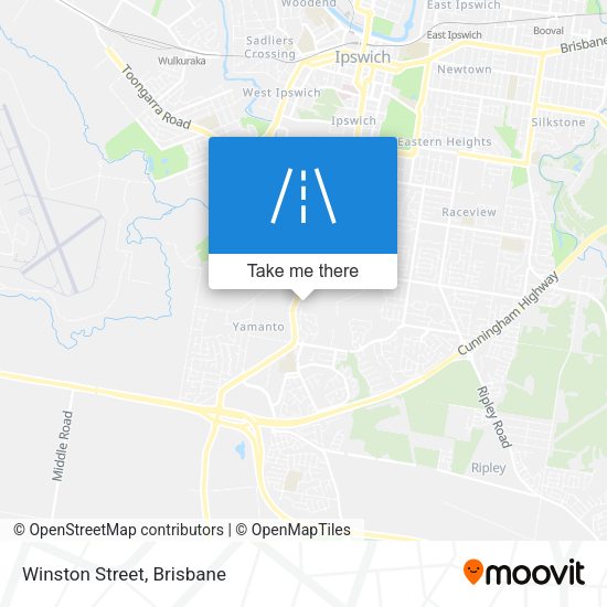 Winston Street map