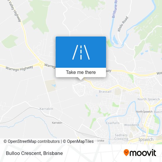 Bulloo Crescent map
